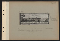 Marsal. Vue panoramique de la ville au XVIIe siècle (Bibliothèque nationale, Cabinet des estampes, Cote Va 115)
