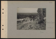 Clermont-en-Argonne. Ruines