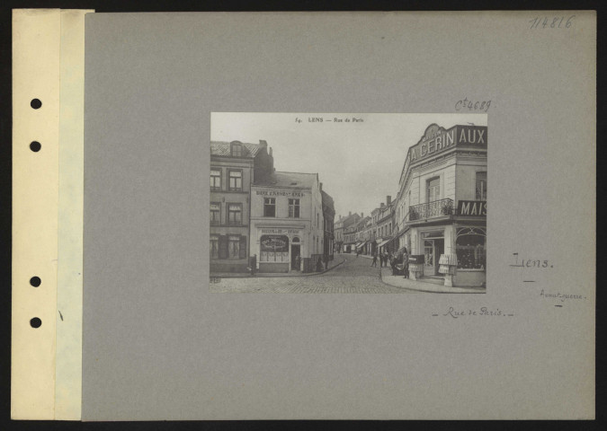 Lens. Rue de Paris