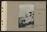S.l., en Lorraine. Le premier avion allemand abattu par l'aviateur Fonck