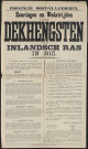 Keuringen en Wedstrijden voor Dekhengsten van inlandsch ras in 1915