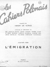 Les Cahiers Polonais (1936; n°2-7)