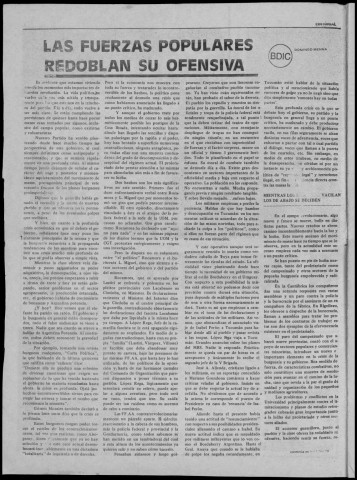 El Combatiente n°157, 3 de marzo de 1975. Sous-Titre : Organo del Partido Revolucionario de los Trabajadores por la revolución obrera latinoamericana y socialista