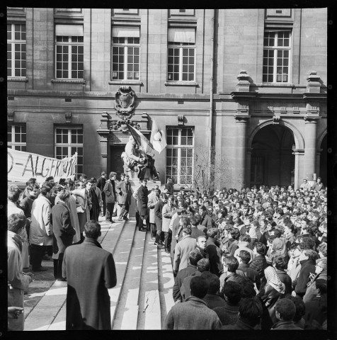 À la Sorbonne le jour de l'Indépendance de l'Algérie