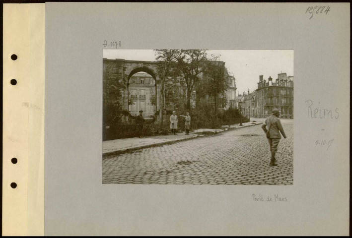 Reims. Porte de Mars