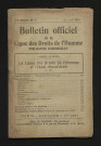 Avril 1914 - Bulletin officiel de la Ligue des Droits de l'Homme