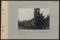 Saint-Mihiel. Route de Commercy. Ancienne position allemande bombardée