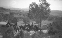 Inspection de la première ligne: Cavalerie de la XIIe brigade