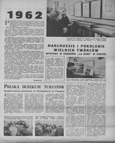 Tygodnik Polski (1962; n°1-52)  Autre titre : La semaine polonaise