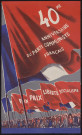 40me anniversaire du parti communiste français