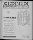 Alderdi (1964 : n° 202-213). Sous-Titre : Boletín del Partido nacionalista vasco