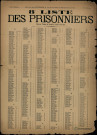 8e Liste des prisonniers Faits par l'Armée de Versailles