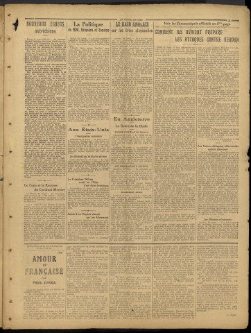 Avril 1916 - La petite Gironde