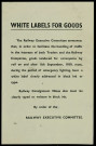 White labels for goods