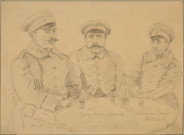 (Soldats russes, front de Bessarabie en 1916)