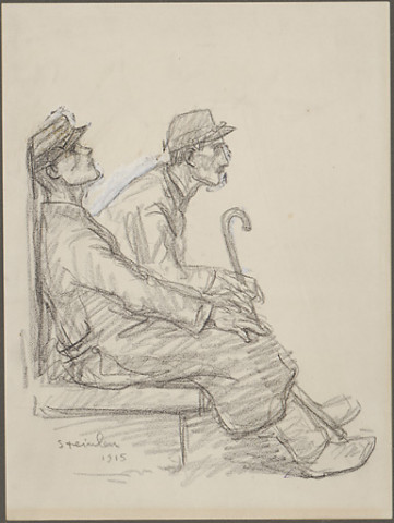 (Soldats aveugles), 1915