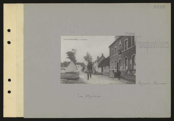 Foncquevillers. La mairie