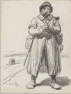 (Soldat bourrant sa pipe), 1915