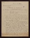 Warhem (59) : réponses au questionnaire sur le territoire occupé par les armées françaises et alliées