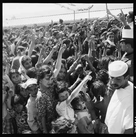 Fête d'enfants avec des jeux organisés