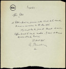 Documents postérieurs au rejet de la réhabilitation. 13 avril 1926 au 29 janvier 1927.- 8p.