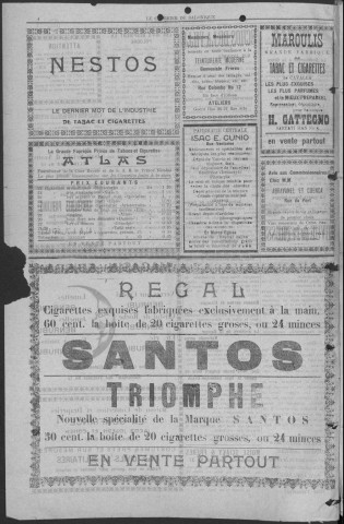 1915 - Le courrier de Salonique
