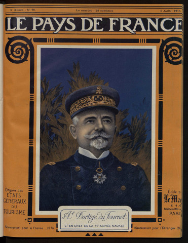 Le Pays de France - Année 1916 - Numéros 90-102