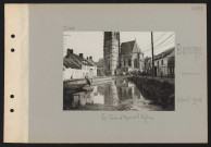 Esquennoy. La grand'rue et l'église