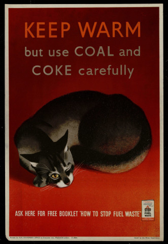Keep warm but use coal and coke carefully