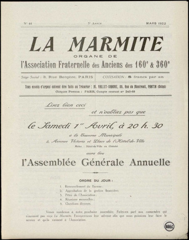 La Marmite : No.44