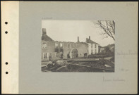 Saulcy-sur-Meurthe. Maisons bombardées