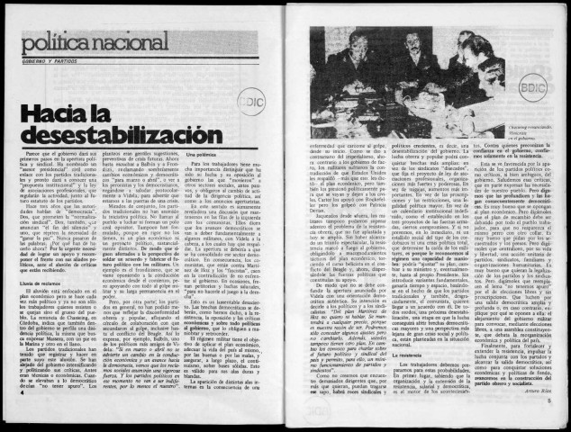 Opción. N° 11, marzo 1979 Sous-Titre : Reproducción facsimilar realizada por la delegación en el exterior del Partido Socialista de los Trabajadores de Argentina. Autre titre : Opción (Buenos Aires)