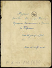 Compte-rendus du Comité du 13.12.1922 au 4.04.1923.