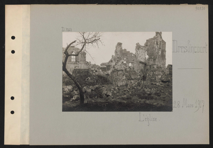 Deslincourt. L'église