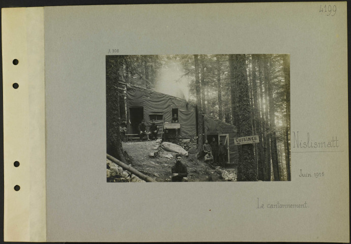 Nislismatt. Le cantonnement