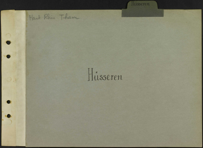 Intercalaire "Hüsseren"