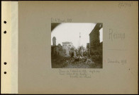 Reims. Place de l'Hôtel-de-ville. Angle des rues Salin et de Pouilly. Buvette du musée