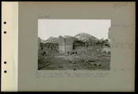 Aniche (Compagnie des mines d'). Près Sin-le-Noble. Fosse Notre-Dame détruite par les Allemands. Chaufferie (vue arrière)