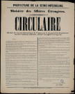 Circulaire adressée aux agents diplomatiques de France