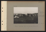 Neunkirchen. Avions allemands livrés aux troupes françaises