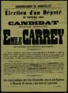 Emile Carrey : candidat républicain conservateur
