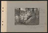 Choisy-au-Bac. Général de Boissieux, commandant la 3e DI et son EM