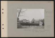 Avricourt. Destructions systématiques par les Allemands : le château détruit