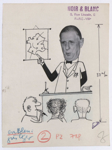 De Gaulle en professeur
