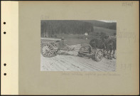 Martimprey. Scierie militaire exploitée par des Canadiens