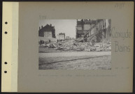 Coxyde-Bains. La seule maison du village détruite par le bombardement