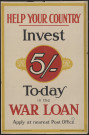 Help your country : invest ... in the war loan
