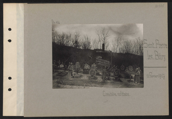 Saint-Pierre-les-Bitry. Cimetière militaire