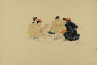 (La partie de cartes). Marseille 12/16