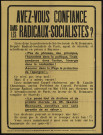 Avez-vous confiance dans les radicaux-socialistes?